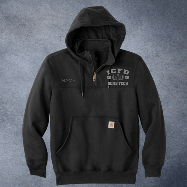 ICFD Bomb Tech Carhartt 1/2 Quarter ZIP
