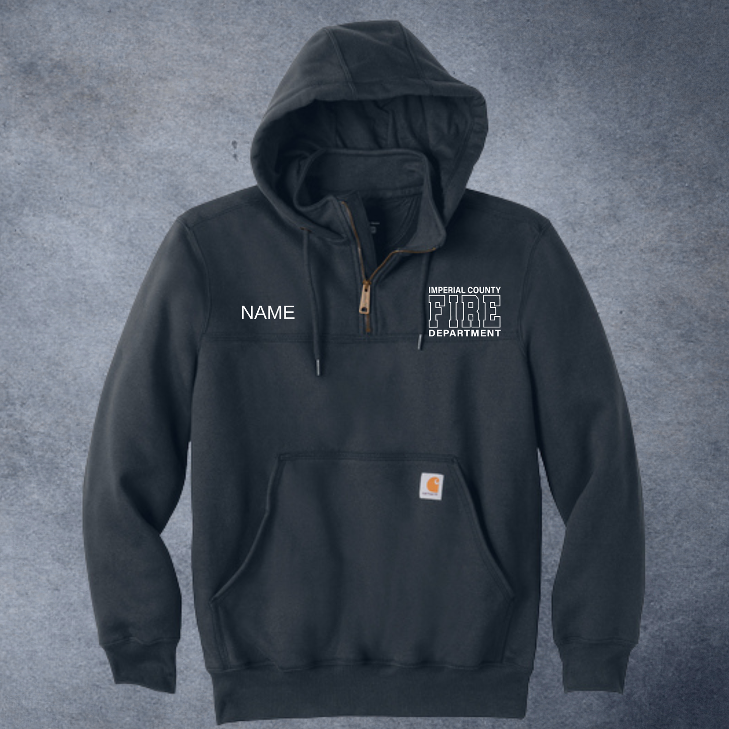 ICFD Heavyweight 1/2 Quarter ZIP Sweatshirt