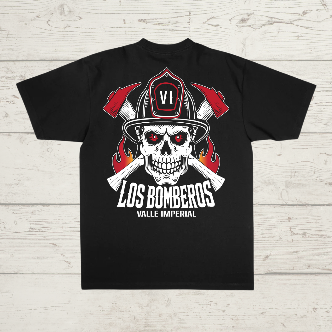 Los Bomberos Skull Tee