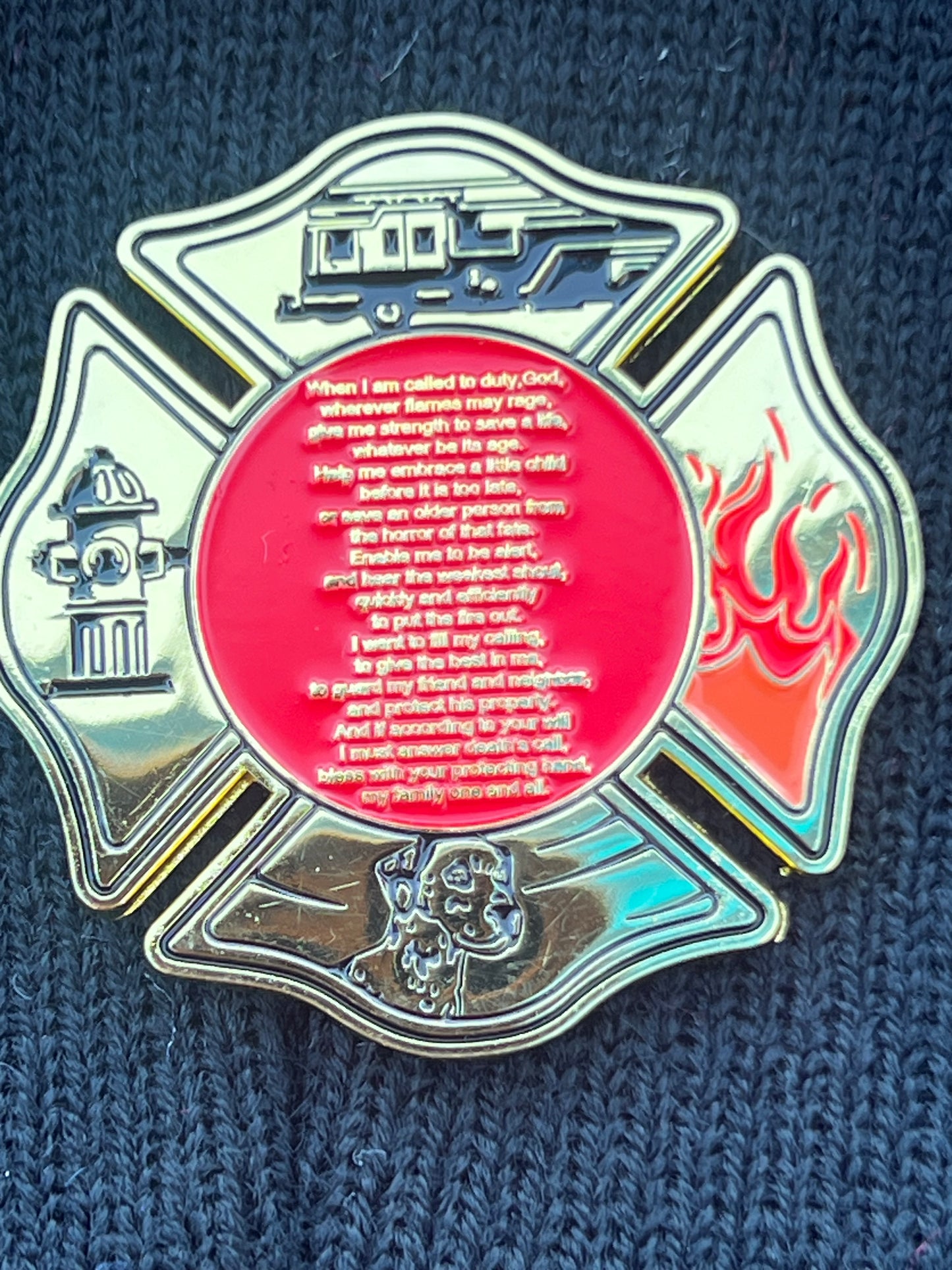 Fire Challenge Coin